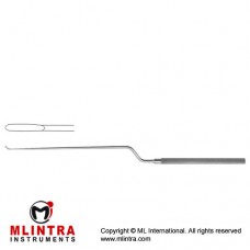 Yasargil Micro Raspatory Bayonet Shaped Stainless Steel, 18.5 cm - 7 1/4"